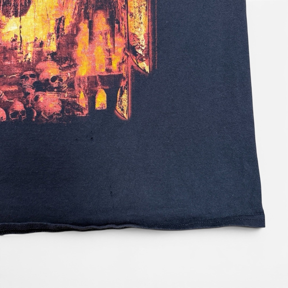 Slayer Final World Tour 2019 T Shirt L Black Skull Double Sided Metal Band Tee - Picture 4 of 11